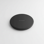 MEELANO Trådløs Oplader 30W – Trådløs Hurtiglader Ladestation til iPhone, Samsung & Xiaomi, Hvid eller Sort – QuickCharge Sort Med Kabel