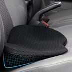 MEELANO Ergonomisk Bilsædepude til Voksne 8,6 cm Tykkelse - Booster Seat Hævepude til Førersæde for Bedre Udsyn & Komfort