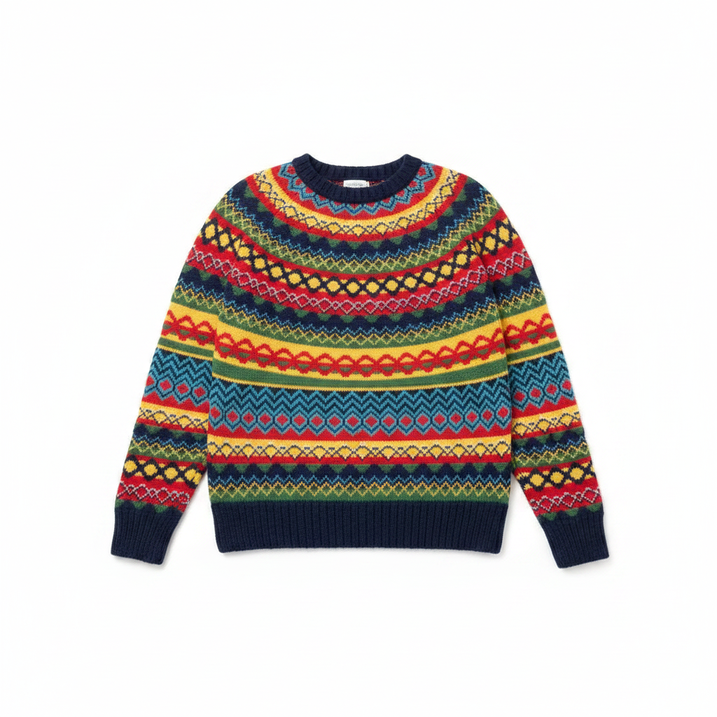 MEELANO Zahara | Dame Blød Striktrøje med Rund Hals - Oversized Varm Pullover
