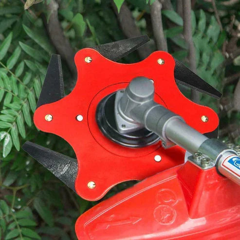 MEELANO Universal Turbo Trim Trimmerhoved Med Seks Skarpe Knivblade Til Alle Trimmere