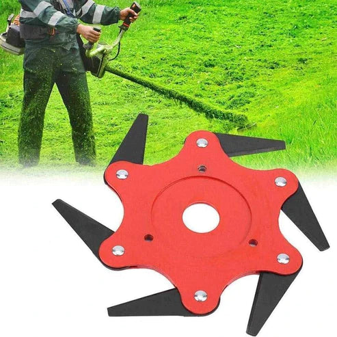 MEELANO Universal Turbo Trim Trimmerhoved Med Seks Skarpe Knivblade Til Alle Trimmere