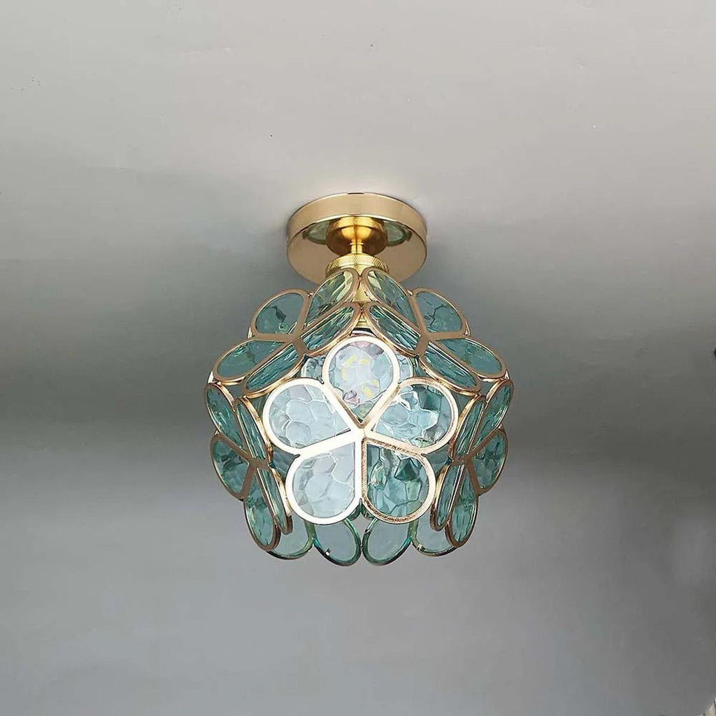 MEELANO Blomsterglas loftslampe