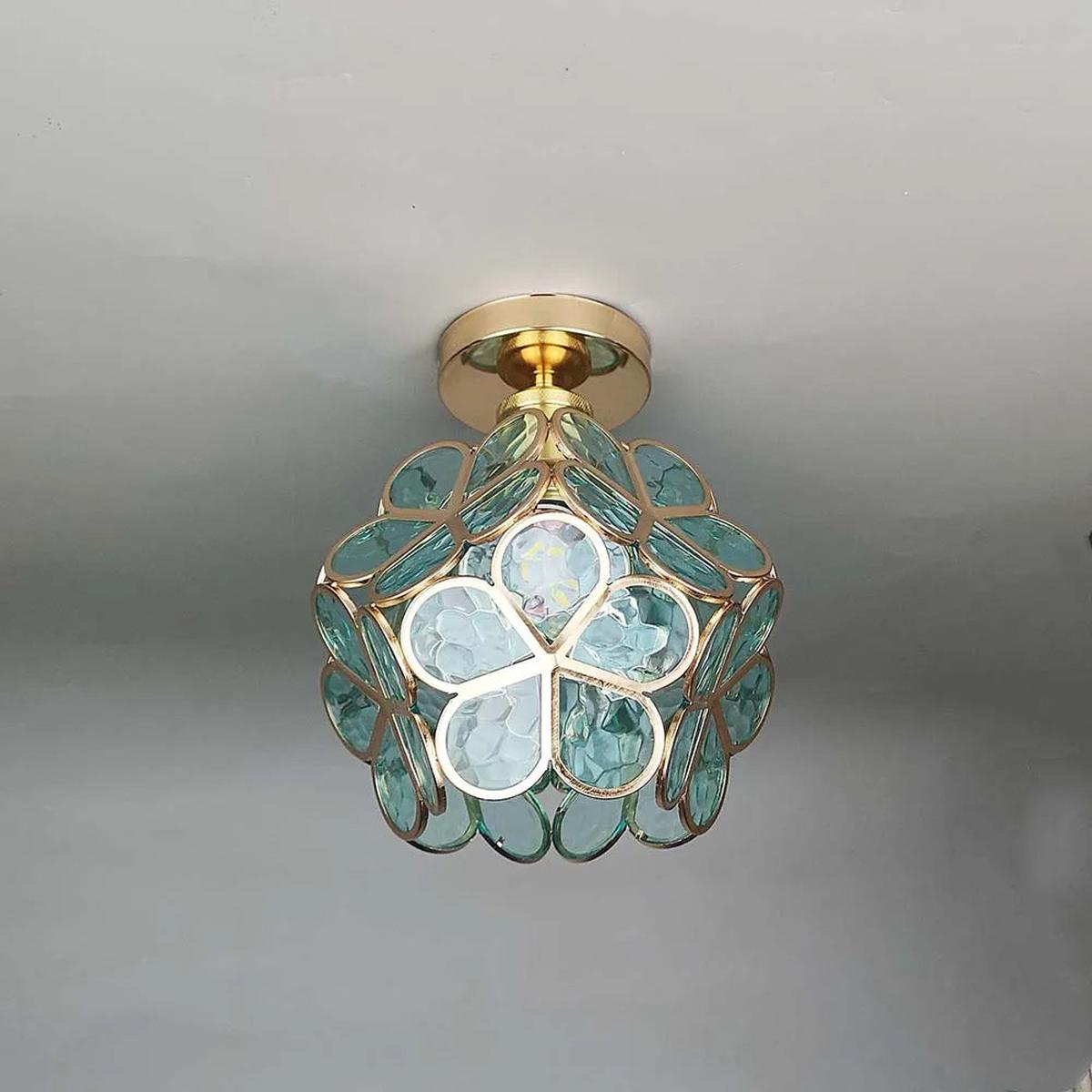 MEELANO Blomsterglas loftslampe