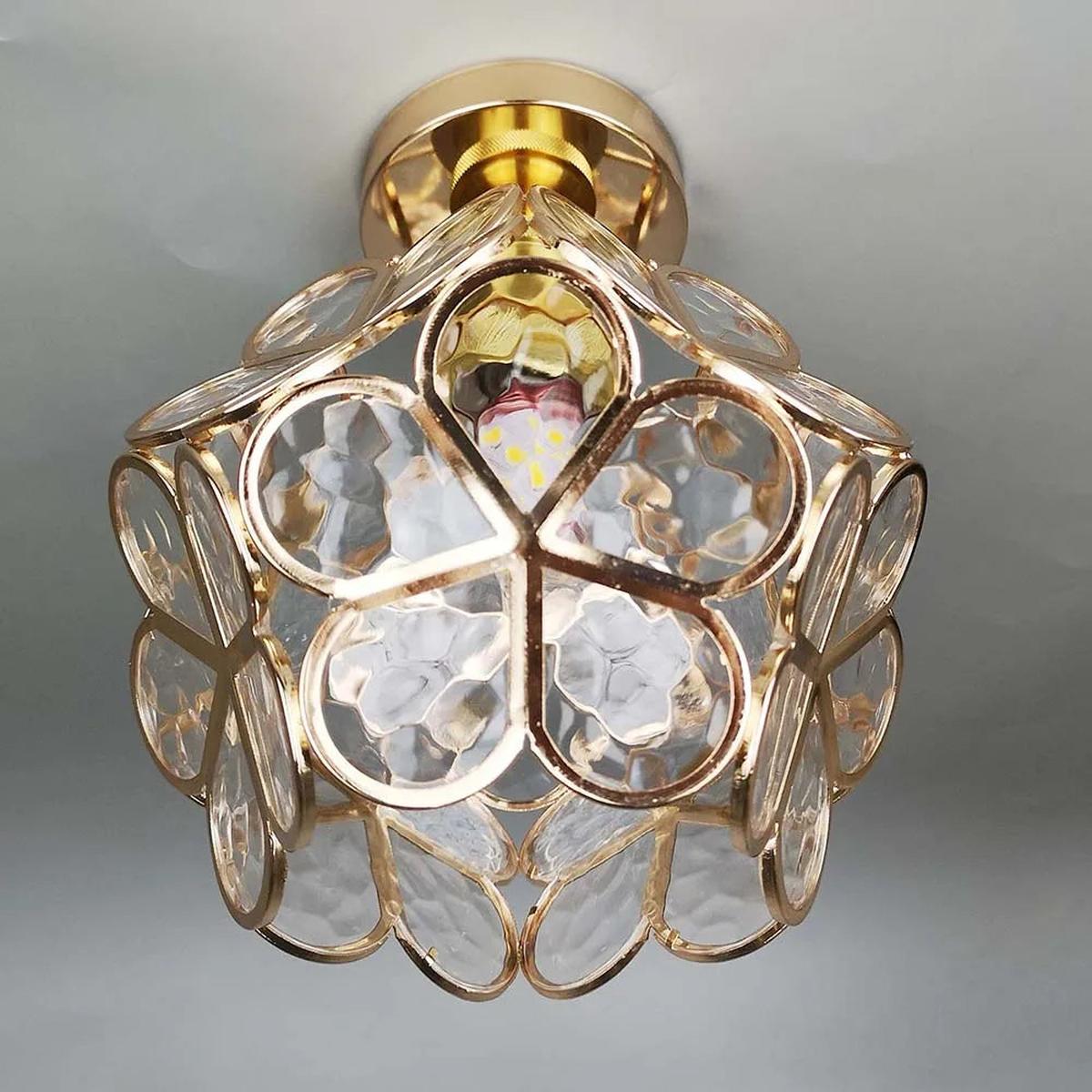 MEELANO Blomsterglas loftslampe Gennemsigtig D7