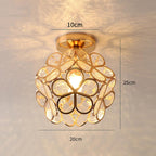 MEELANO Blomsterglas loftslampe