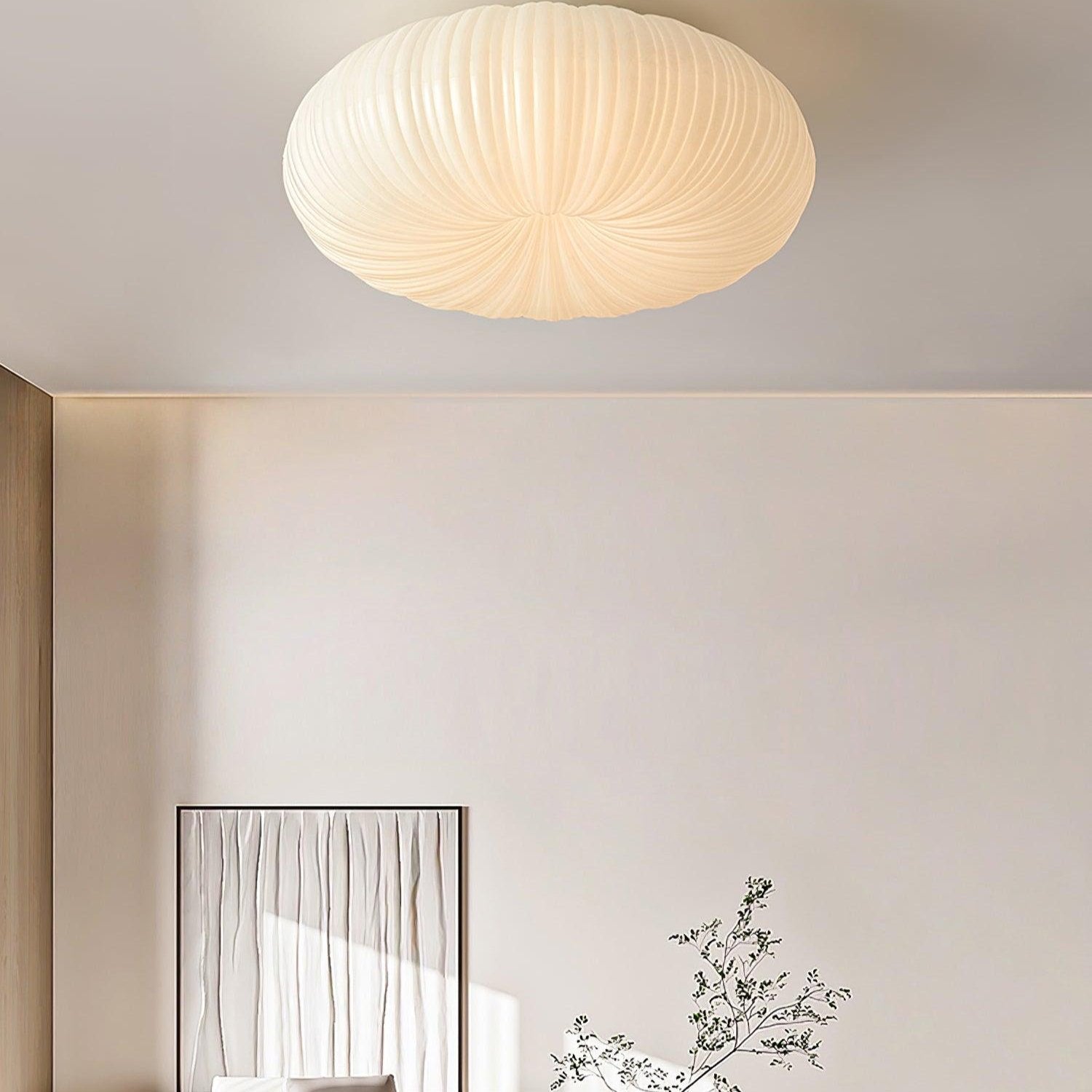 MEELANO Robby Loftslampe – Elegant belysning med fjernbetjent lysdæmper Varm hvid