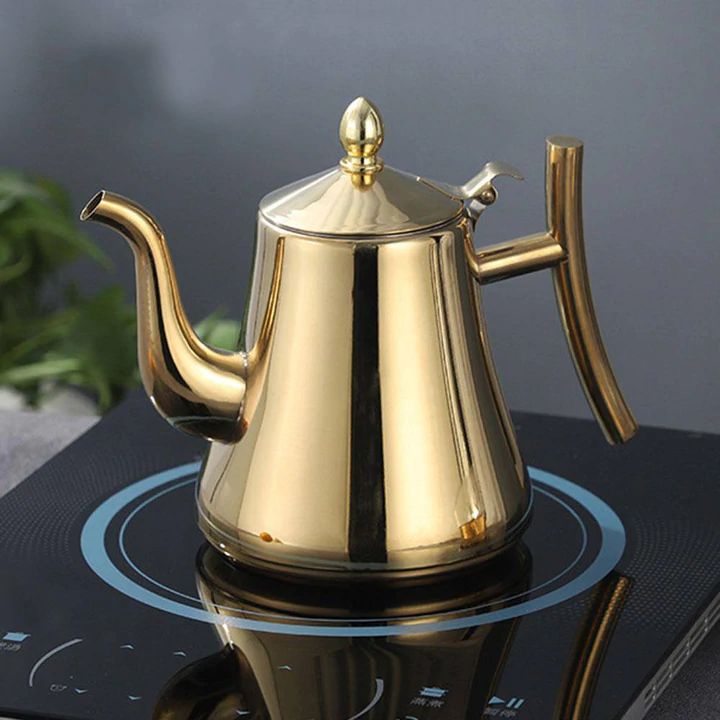 MEELANO Induction Kettle Hurtig Kogning Modernt Design Til Ren Kogning Guld