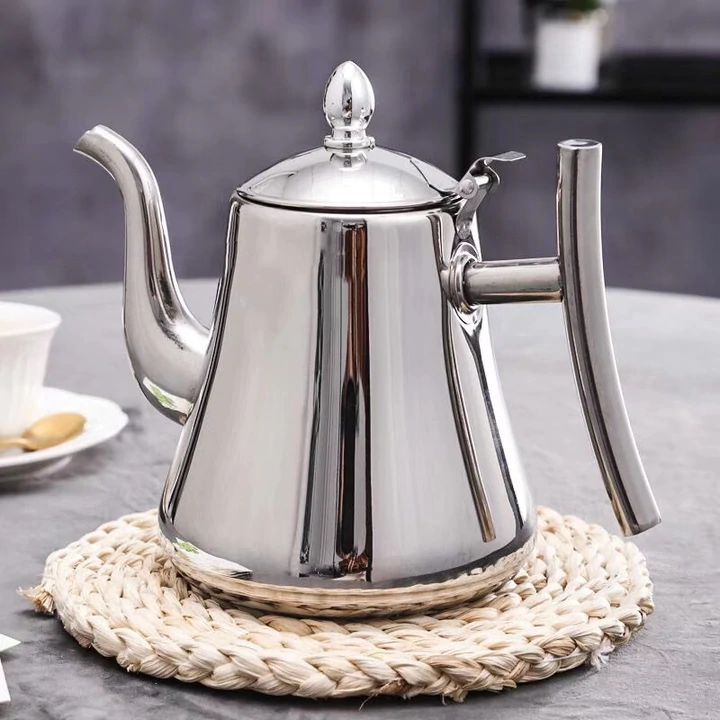 MEELANO Induction Kettle Hurtig Kogning Modernt Design Til Ren Kogning Sølv