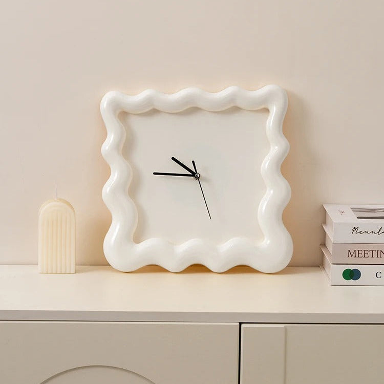 MEELANO Bondi vægur – Moderne minimalistisk vægur i ABS-plast (30 cm)
