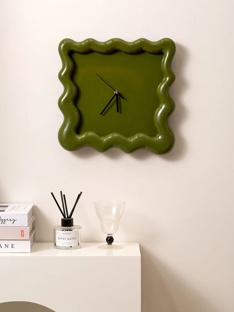 MEELANO Bondi vægur – Moderne minimalistisk vægur i ABS-plast (30 cm)