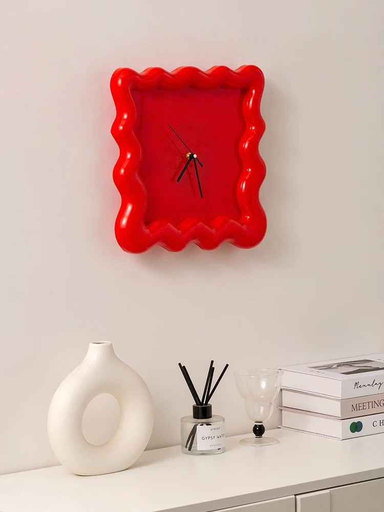 MEELANO Bondi vægur – Moderne minimalistisk vægur i ABS-plast (30 cm)