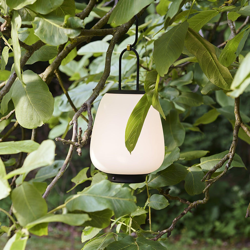MEELANO Bordlampe Uden Ledning Metal Glas Opladbar Design