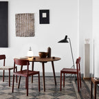 MEELANO Bordlampe Uden Ledning Metal Glas Opladbar Design