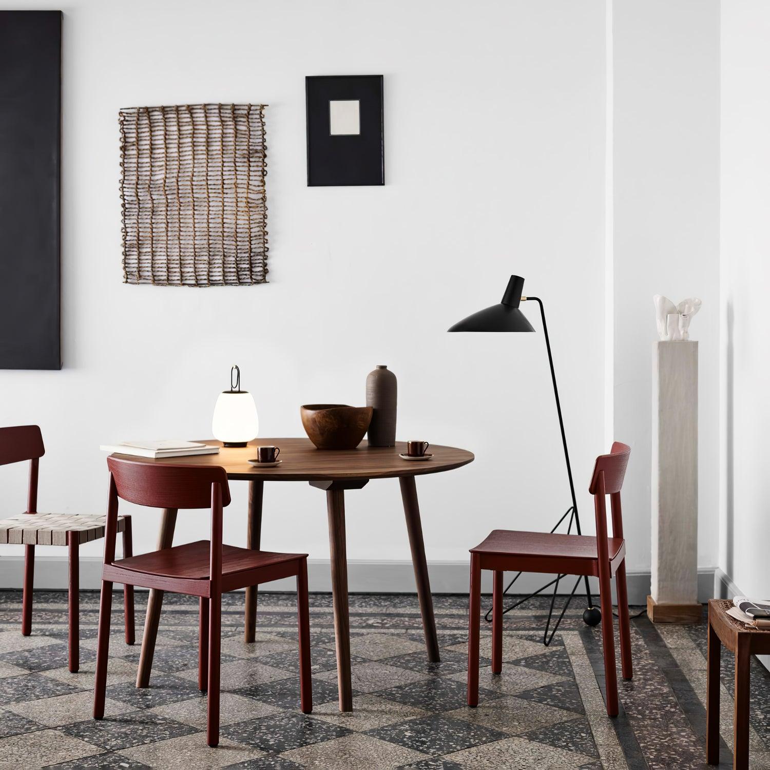MEELANO Bordlampe Uden Ledning Metal Glas Opladbar Design
