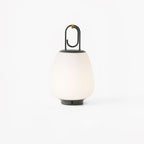 MEELANO Bordlampe Uden Ledning Metal Glas Opladbar Design