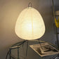 Bordlampe i Rispapir med Japansk Minimalisme – 28 cm Diameter 1