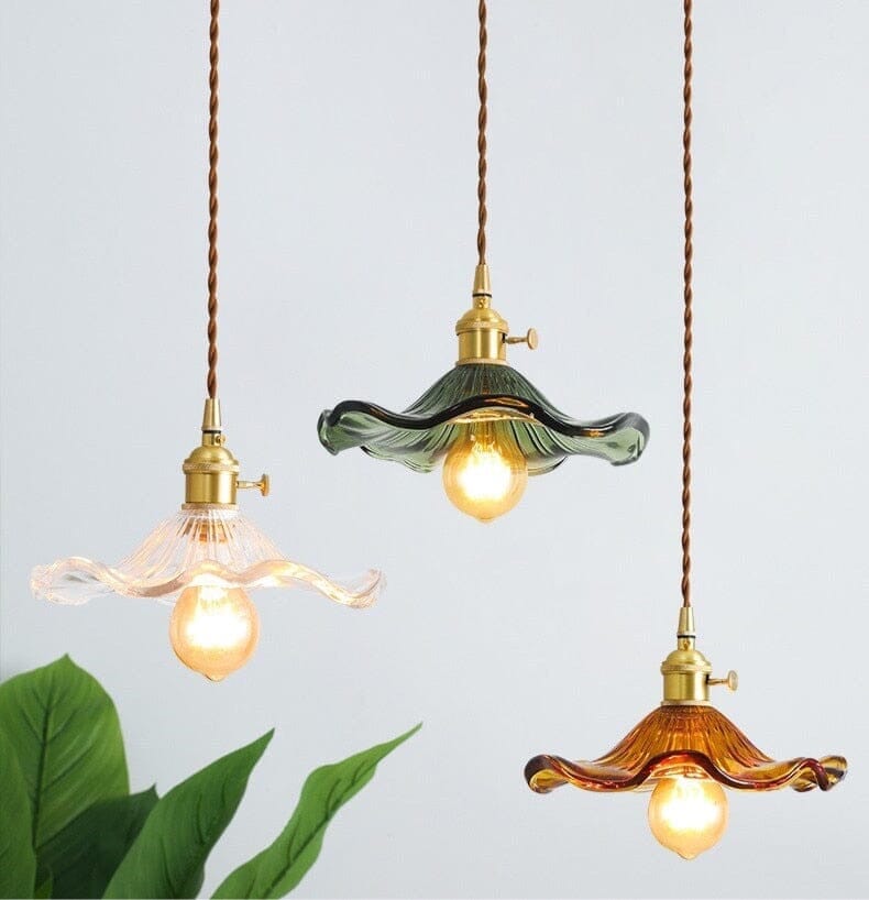 MEELANO Brenda Glas Pendellampe
