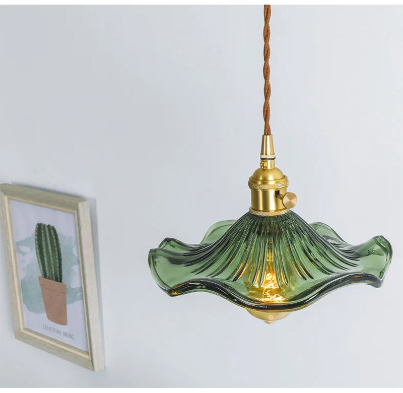 MEELANO Brenda Glas Pendellampe