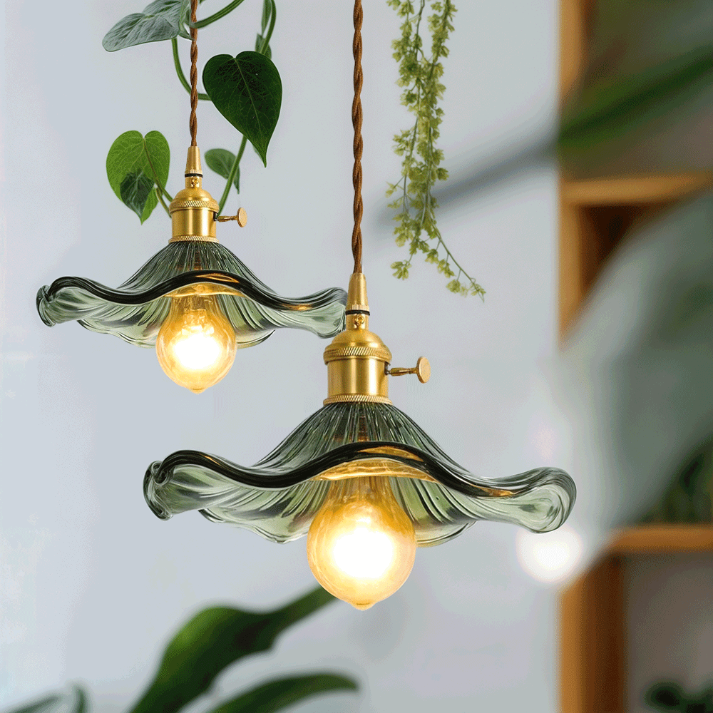 MEELANO Brenda Glas Pendellampe