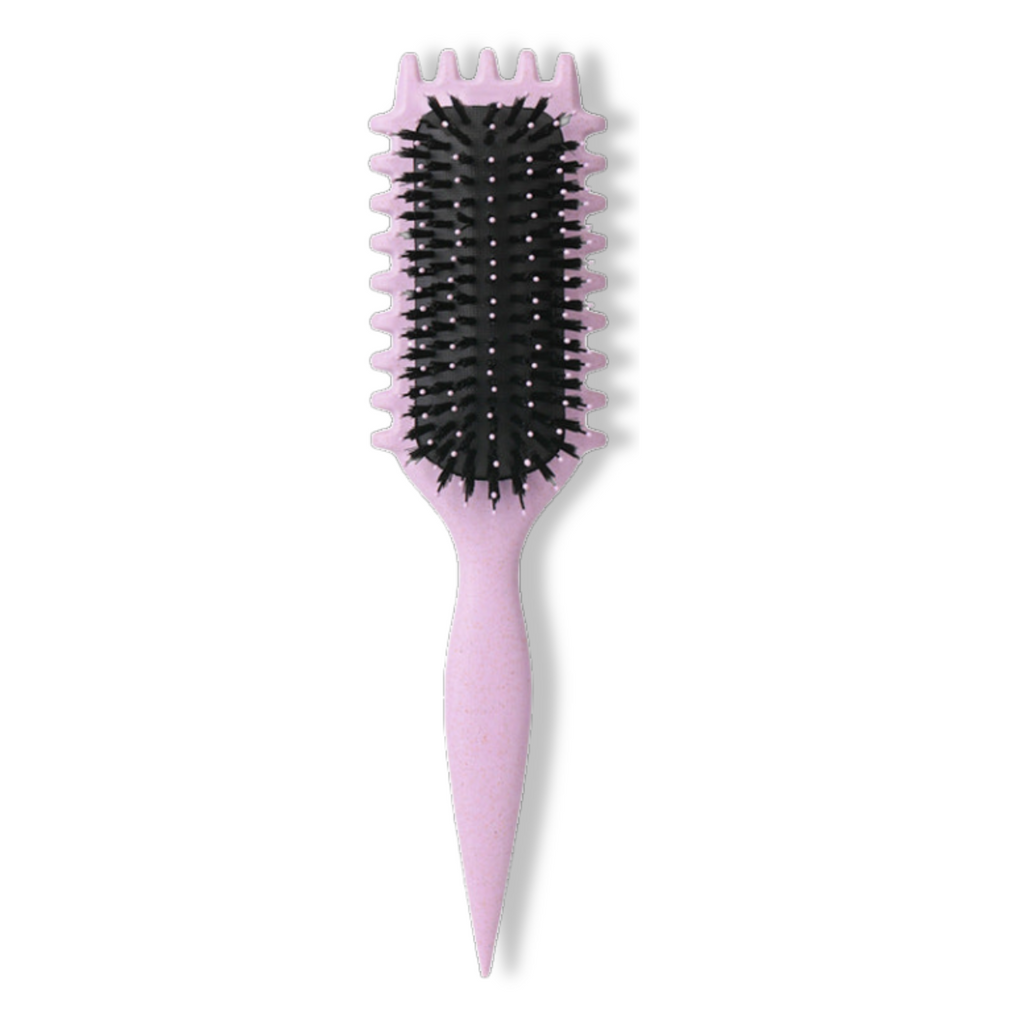 MEELANO Brosse De Coiffage Pour Cheveux Bouclés Pour Boucles Parfaites Sans Effort Roser