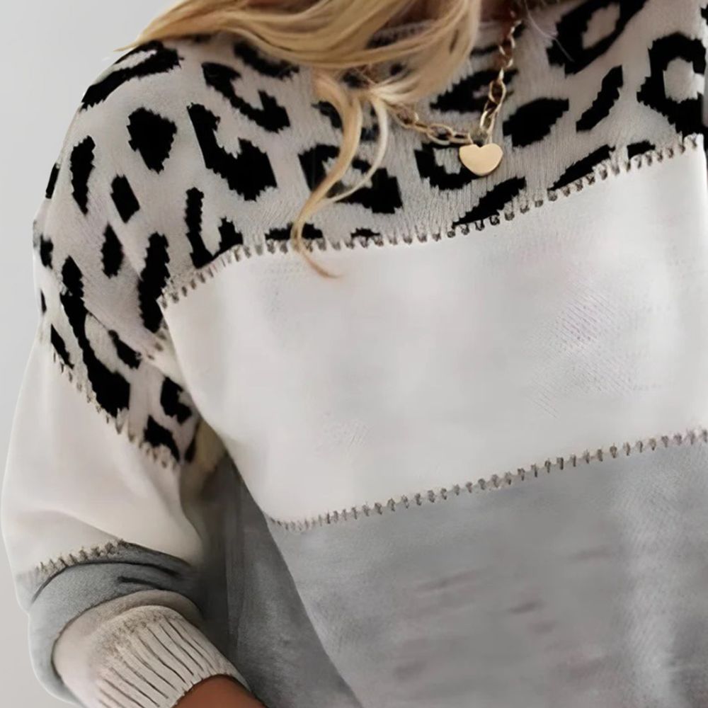 MEELANO Ēden | Dame Elegant Striktrøje med V-Hals - Finstrikket Pullover i Uldblanding