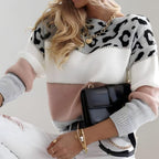 MEELANO Ēden | Dame Elegant Striktrøje med V-Hals - Finstrikket Pullover i Uldblanding Pink UK 12-14 (L)