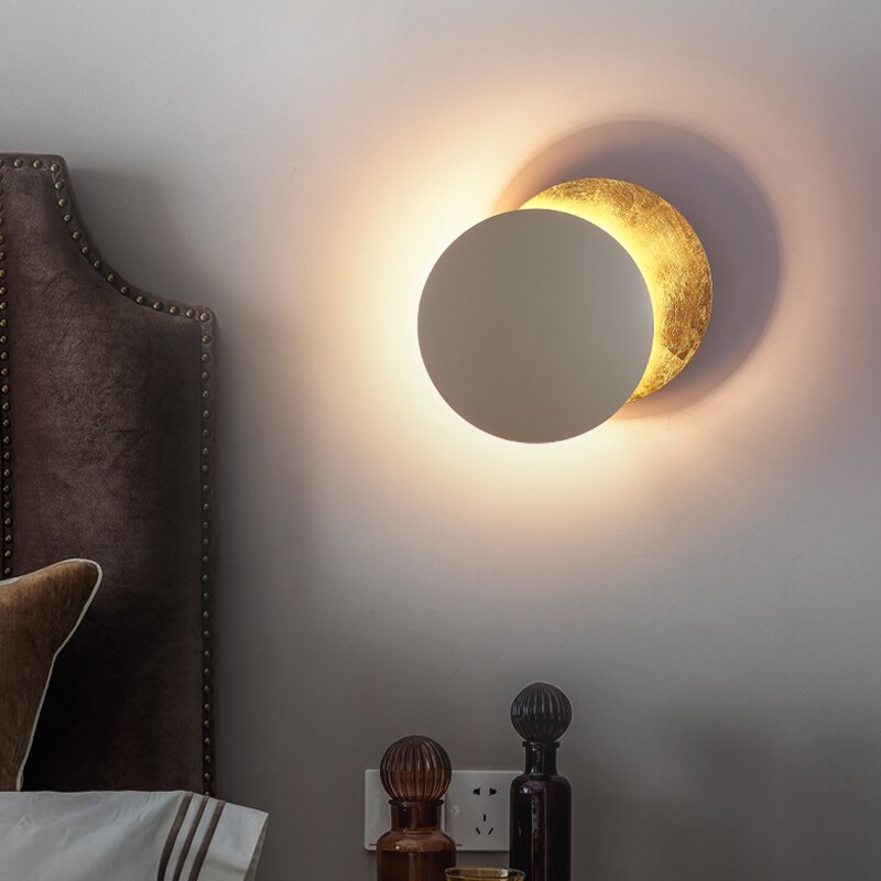 MEELANO Kunstnerisk LED Væglampe Med Unikt Vægdesign Til Boligen