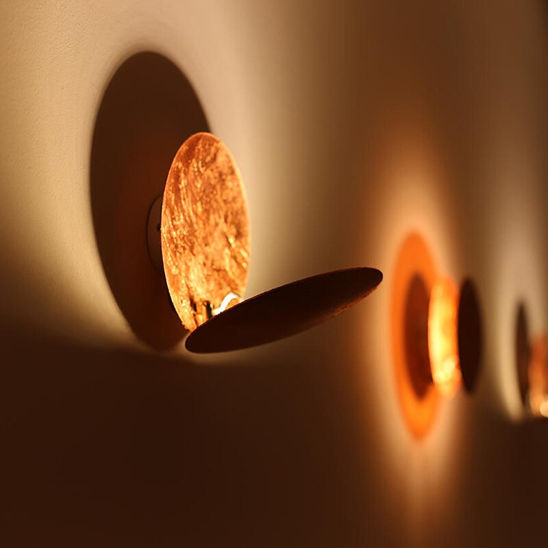 MEELANO Kunstnerisk LED Væglampe Med Unikt Vægdesign Til Boligen