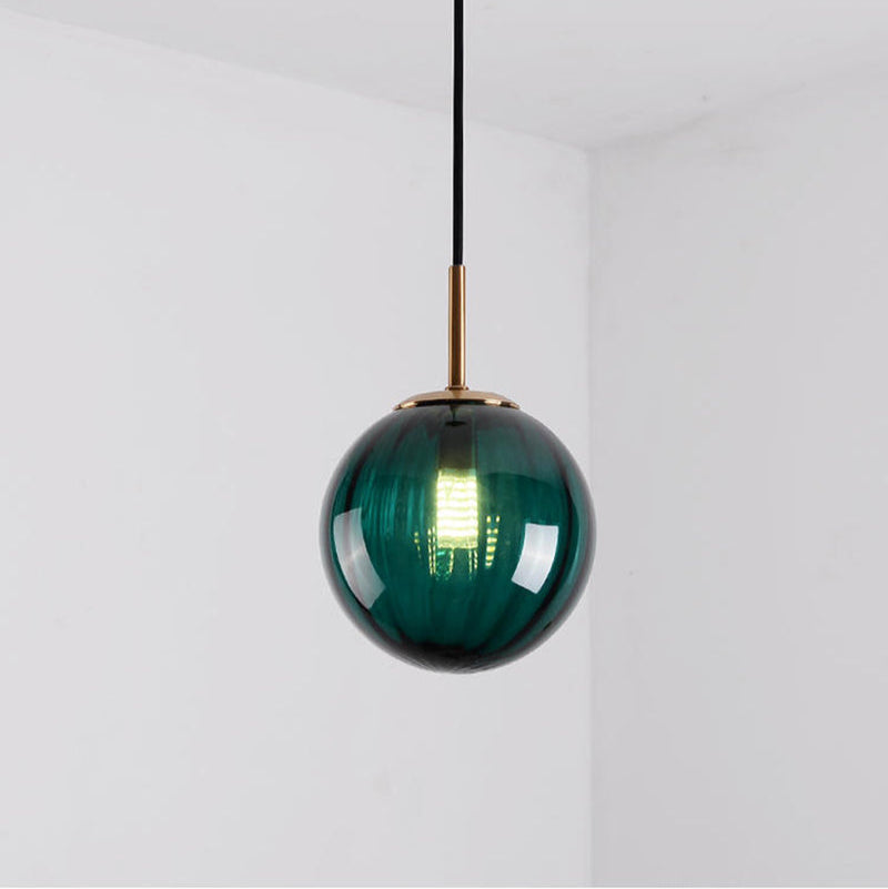 MEELANO Charmine pendellampe Grøn