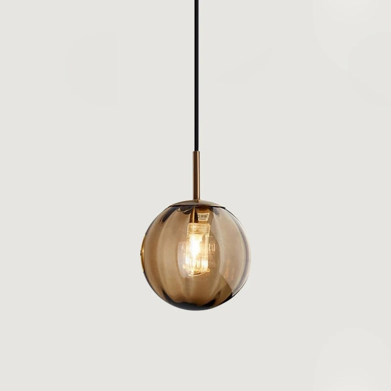 MEELANO Charmine pendellampe Brun