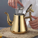 MEELANO PurePour Kedel - Induktionskedel med Filter - Elegant Hurtig Kogning