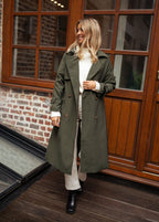 MEELANO Dame Elegant Trenchcoat Til Kvinder Forår Og Sommer Stilfuld