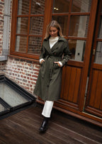 MEELANO Dame Elegant Trenchcoat Til Kvinder Forår Og Sommer Stilfuld