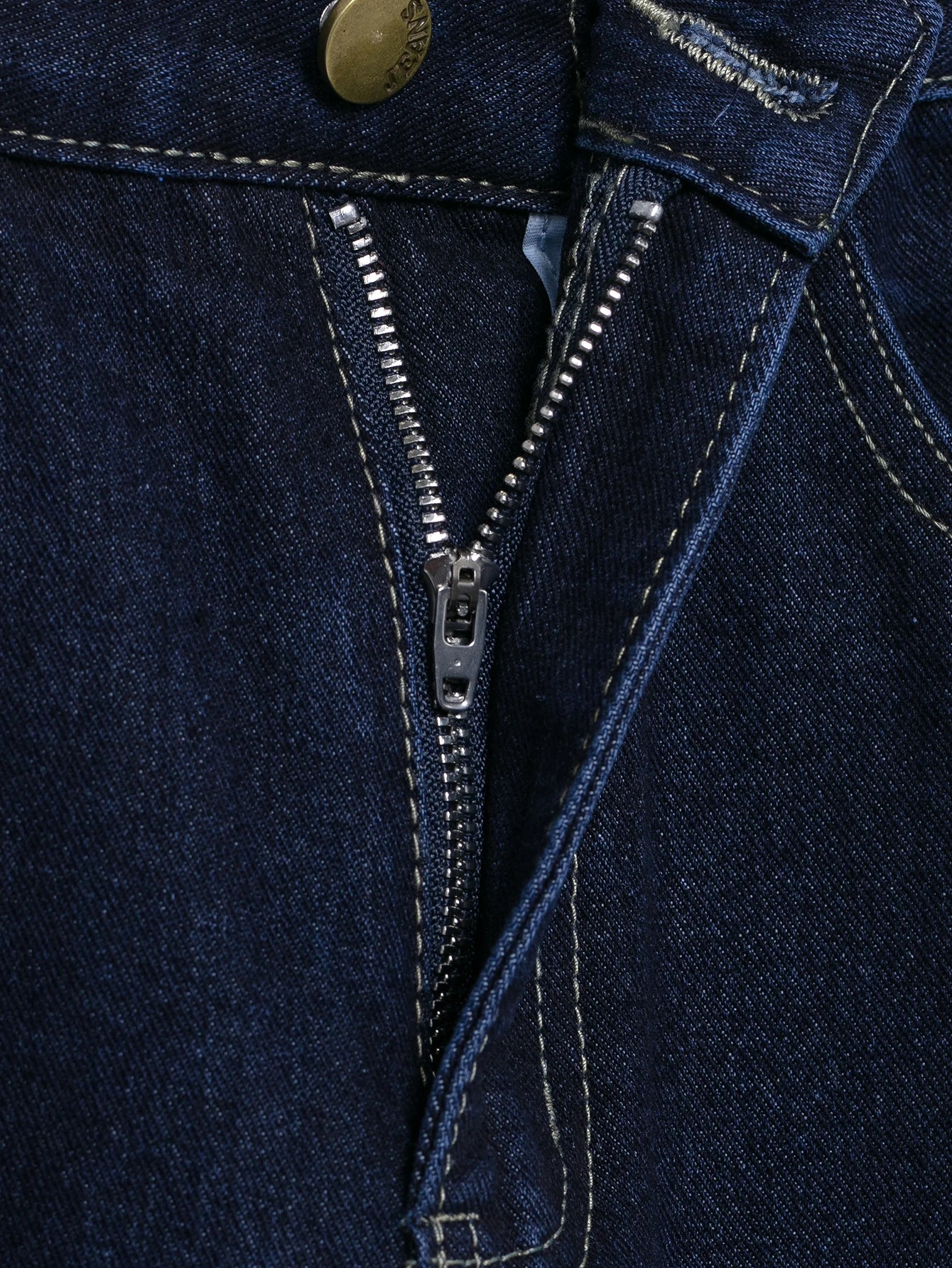 MEELANO Damemode 2-delt Denim Jakke Og Jeansbukser Sæt Med Bælte Og Vintage Lynlås