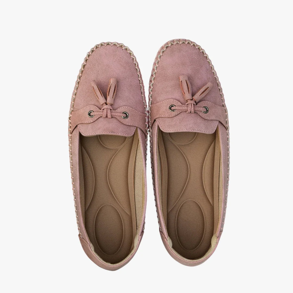 MEELANO Chāme | Dame Lette Snøresko med Varmt For - Flade Loafers & Walkingsko i Læder