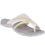 MEELANO Dame Flip-flops Ultralette Komfortabel Pasform Sommer hvid
