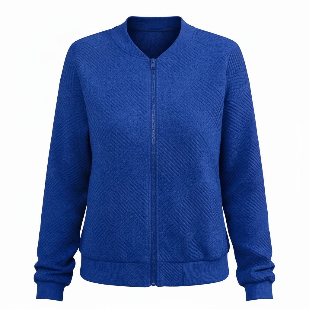 MEELANO Dolce | Dame Bomberjakke – Klassisk Lynlås-Design, Casual Urban-Stil & Komfortabel Pasform