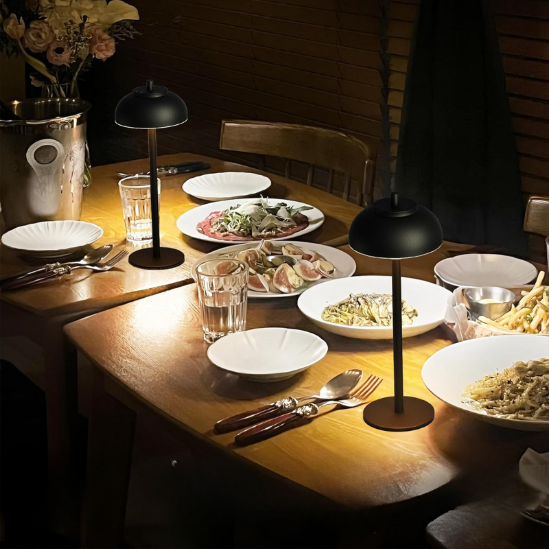 MEELANO DazzleLite | Trådløs & Berøringskontrolleret Bordlampe