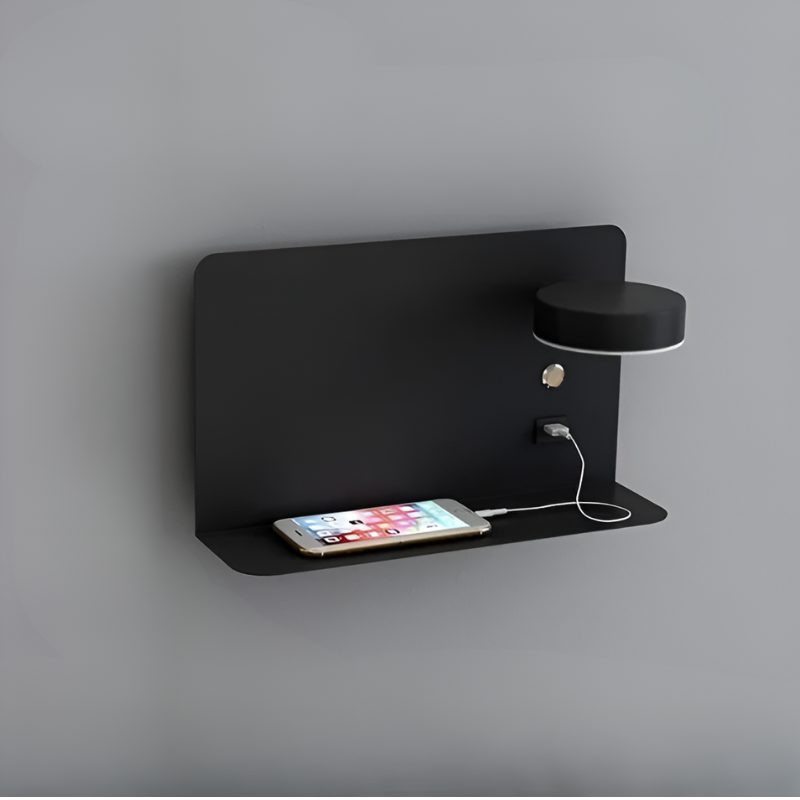 MEELANO Minimalistisk USB Opladnings Nattelygte Til Sengebordet