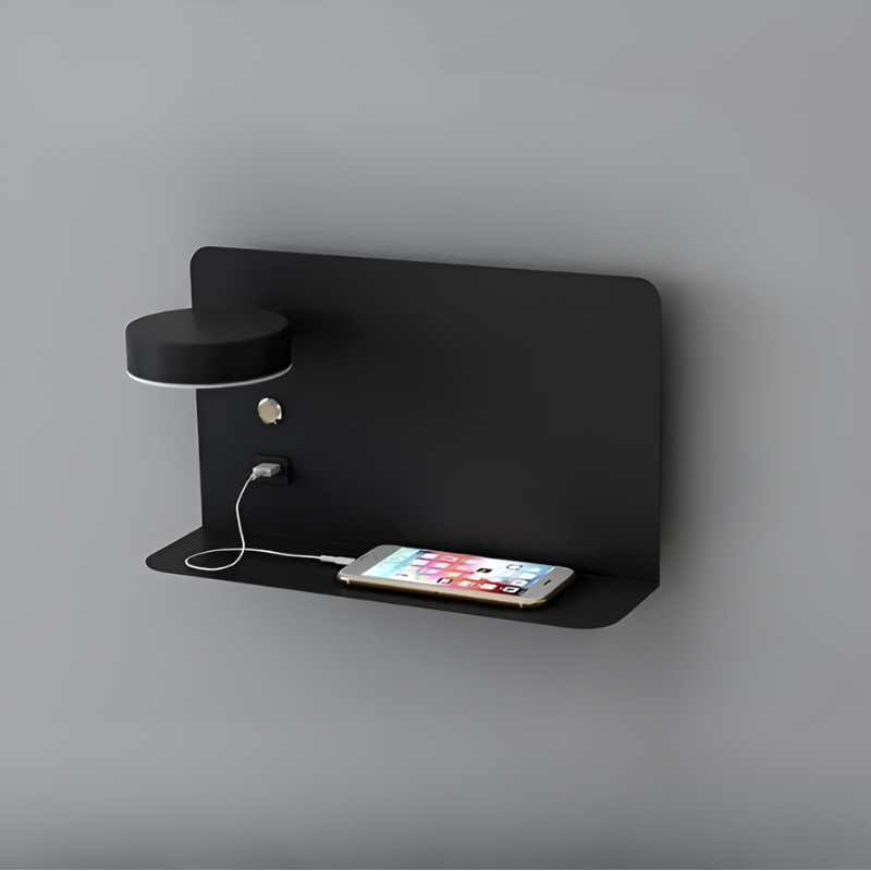 MEELANO Minimalistisk USB Opladnings Nattelygte Til Sengebordet