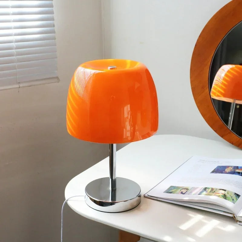 MEELANO Deanna Bordlampe Orange