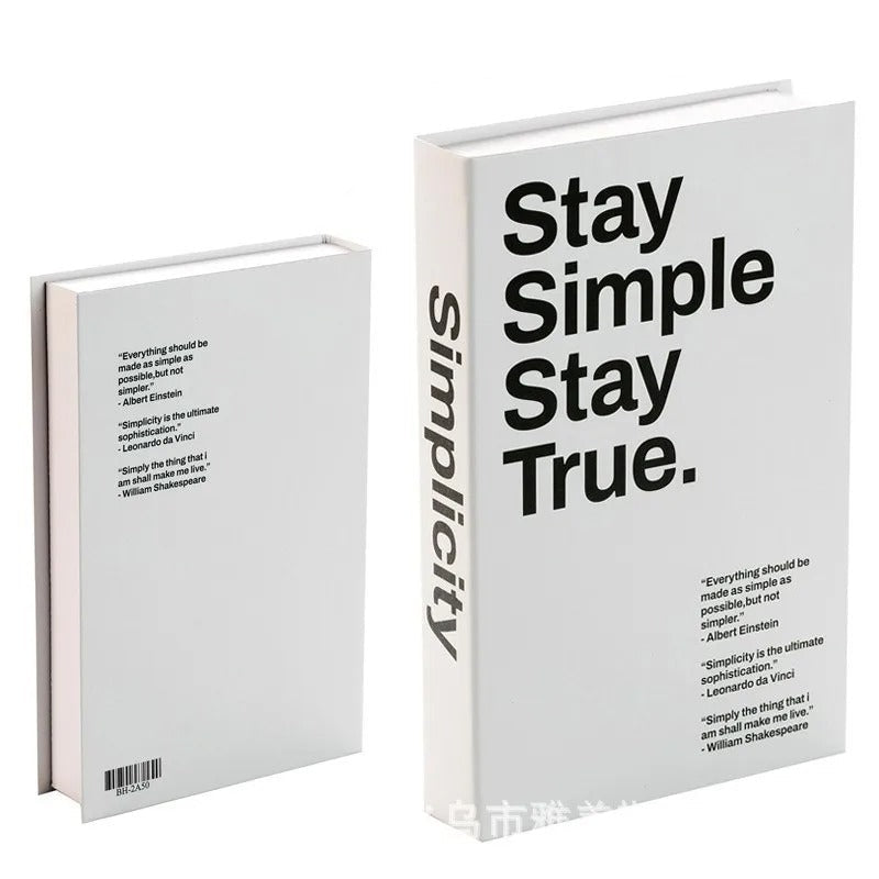 MEELANO Moderne dekorative bordbøger – luksuriøs imitation til sofaborde og hylder Design 21