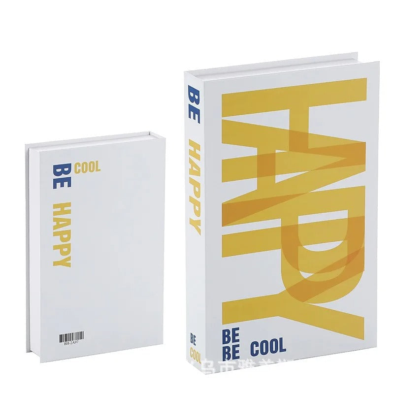 MEELANO Moderne dekorative bordbøger – luksuriøs imitation til sofaborde og hylder Design 12