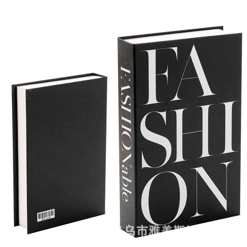 MEELANO Moderne dekorative bordbøger – luksuriøs imitation til sofaborde og hylder Design 22