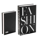 MEELANO Moderne dekorative bordbøger – luksuriøs imitation til sofaborde og hylder Design 22