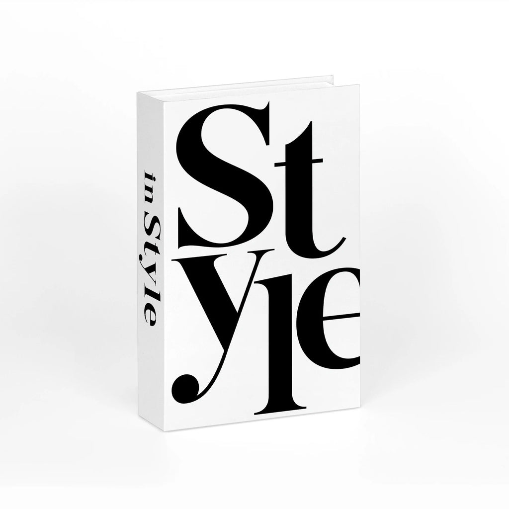 MEELANO Moderne dekorative bordbøger – luksuriøs imitation til sofaborde og hylder Design 19