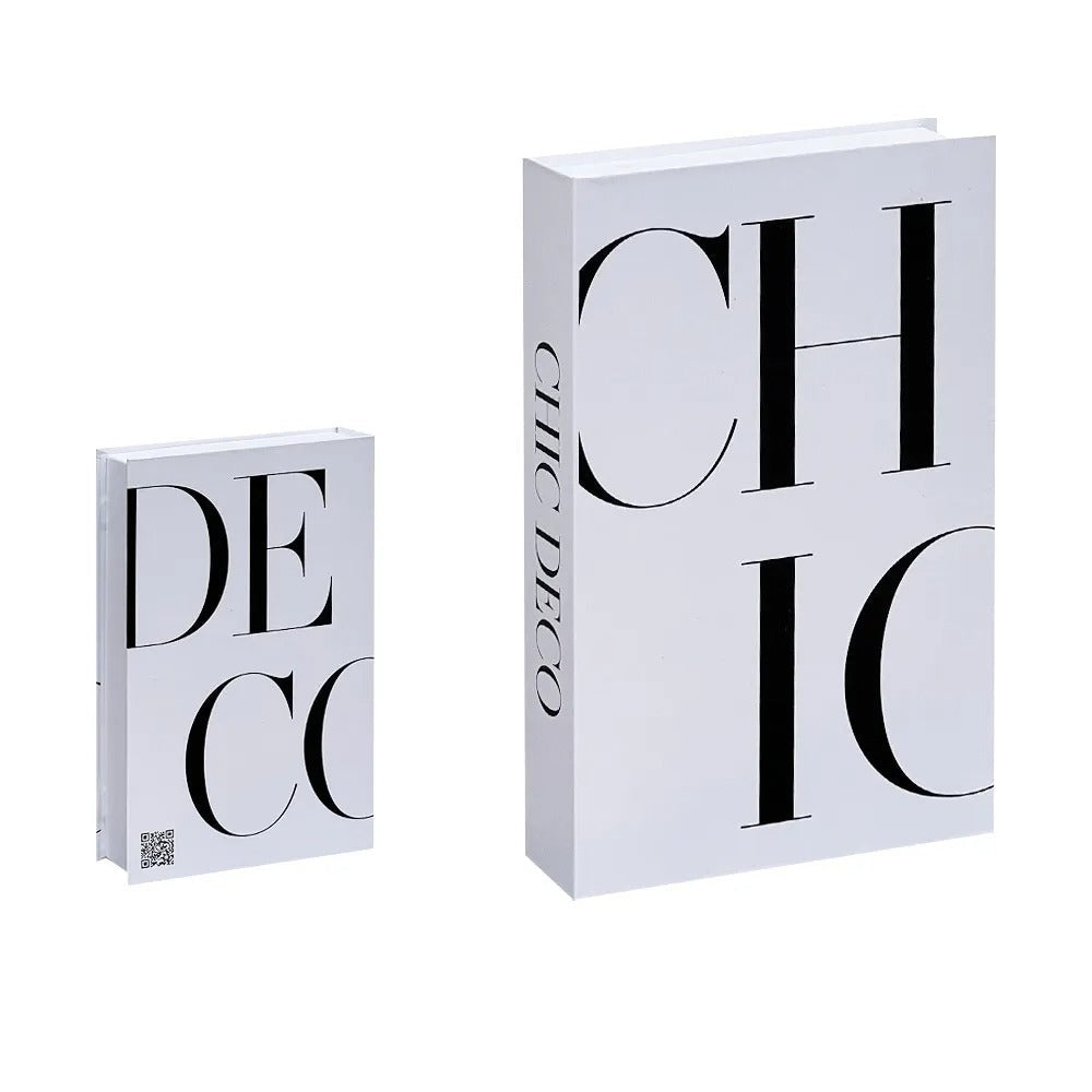 MEELANO Moderne dekorative bordbøger – luksuriøs imitation til sofaborde og hylder Design 16