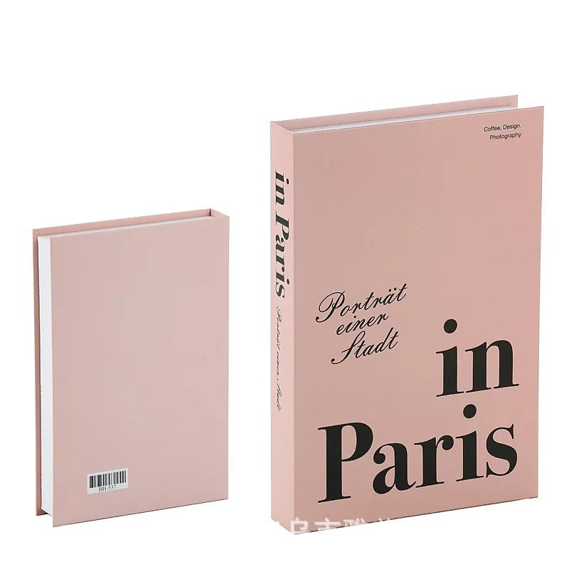 MEELANO Moderne dekorative bordbøger – luksuriøs imitation til sofaborde og hylder Design 11