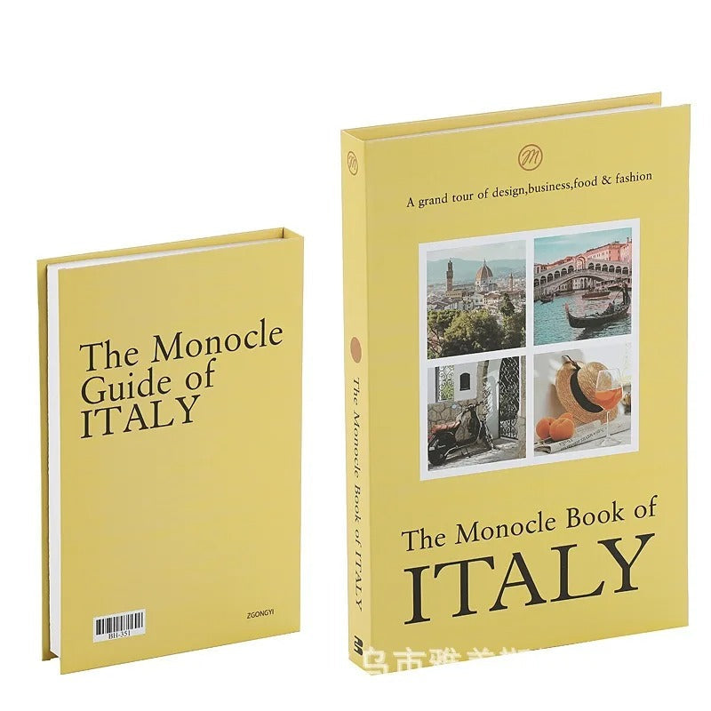 MEELANO Moderne dekorative bordbøger – luksuriøs imitation til sofaborde og hylder Design 9