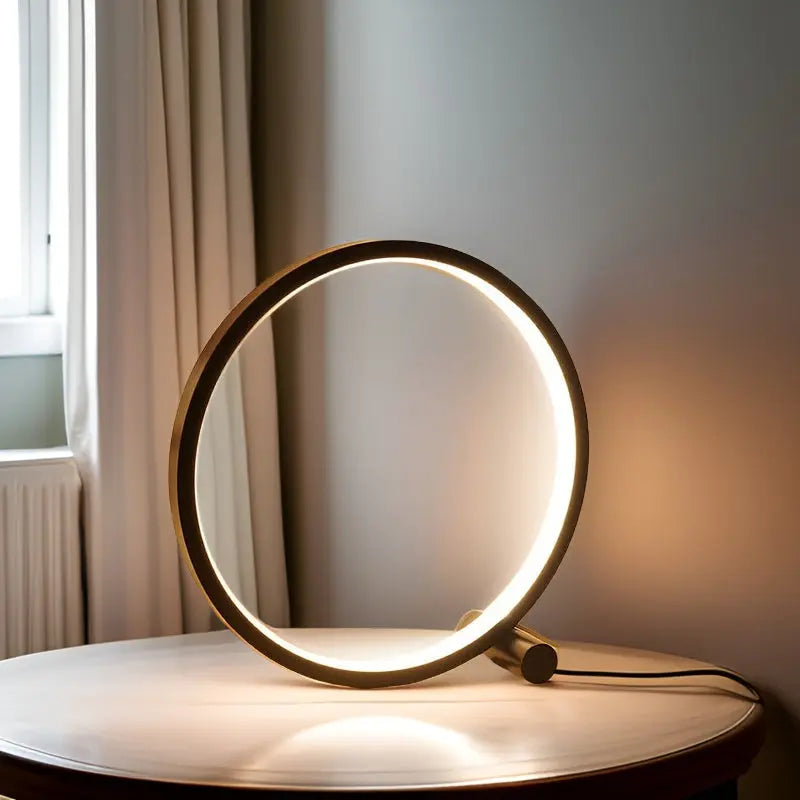 MEELANO Dimbare LED Tafellampe Aluminium 25 cm Moderne Design